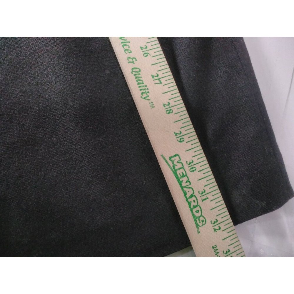 Alison Mccabe Long Skirt Women’s Size 8 Black Career 100% Wool Made In Usa View 5